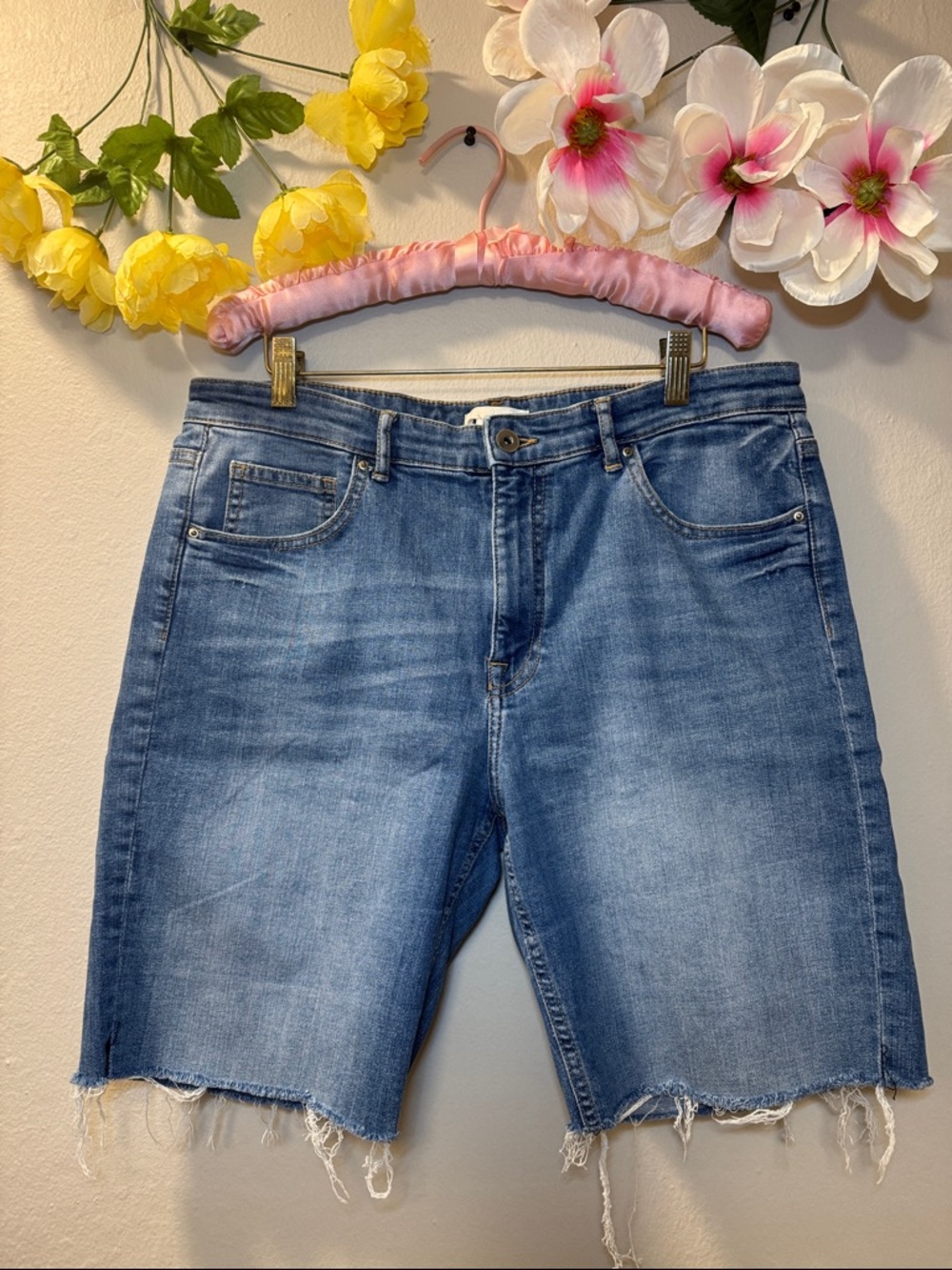 H&M Light Blue Denim Shorts